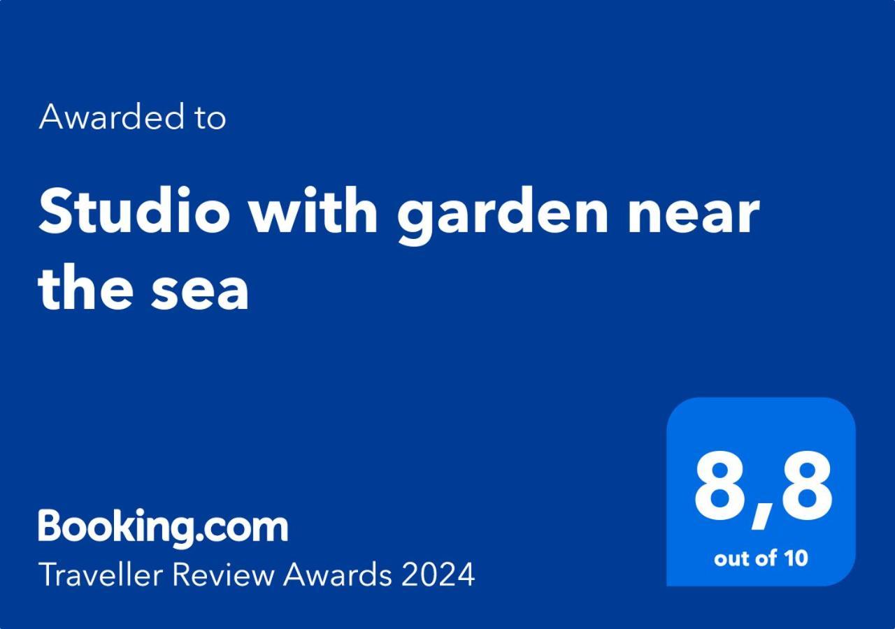 Studio With Garden Near The Sea Копер Екстериор снимка